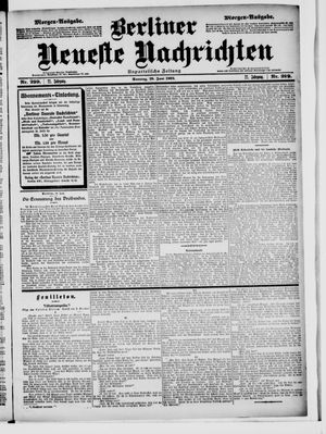 Berliner Neueste Nachrichten vom 29.06.1902