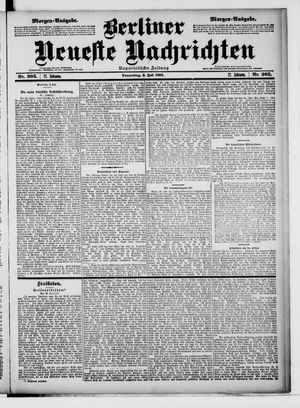 Berliner Neueste Nachrichten vom 03.07.1902