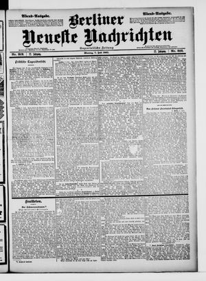 Berliner Neueste Nachrichten on Jul 7, 1902