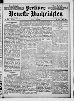Berliner Neueste Nachrichten vom 08.07.1902