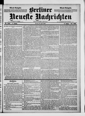 Berliner Neueste Nachrichten vom 18.07.1902