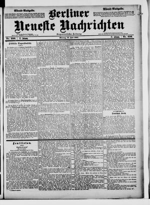 Berliner Neueste Nachrichten vom 21.07.1902