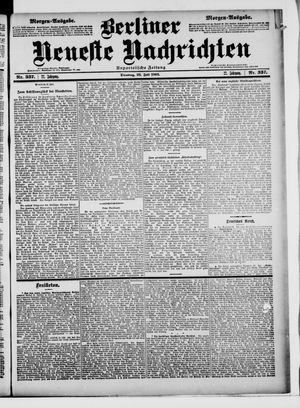 Berliner Neueste Nachrichten vom 22.07.1902