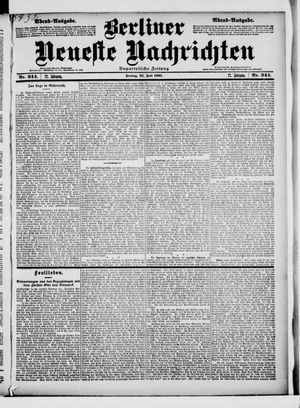 Berliner Neueste Nachrichten vom 25.07.1902