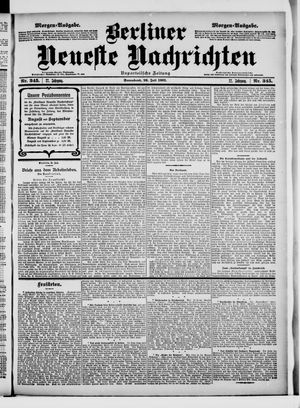 Berliner Neueste Nachrichten vom 26.07.1902
