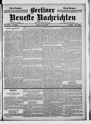 Berliner Neueste Nachrichten vom 28.07.1902