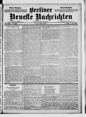 Berliner Neueste Nachrichten vom 29.07.1902