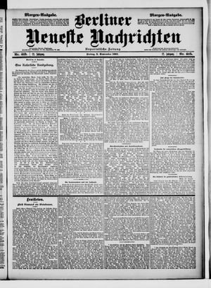 Berliner Neueste Nachrichten vom 05.09.1902
