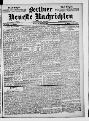 Berliner Neueste Nachrichten vom 24.09.1902