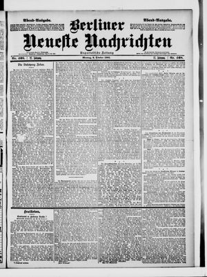 Berliner Neueste Nachrichten vom 06.10.1902
