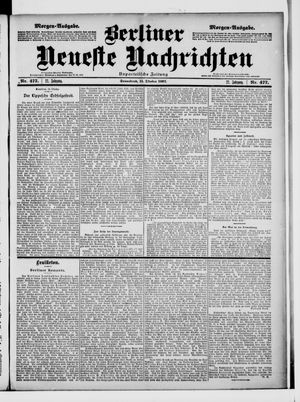 Berliner Neueste Nachrichten vom 11.10.1902
