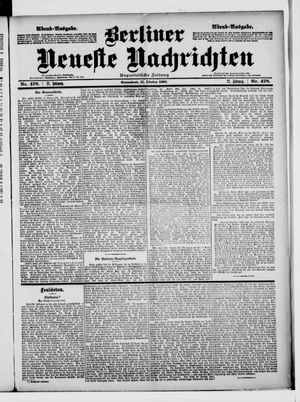 Berliner Neueste Nachrichten vom 11.10.1902