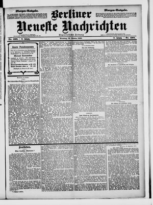 Berliner Neueste Nachrichten on Oct 21, 1902