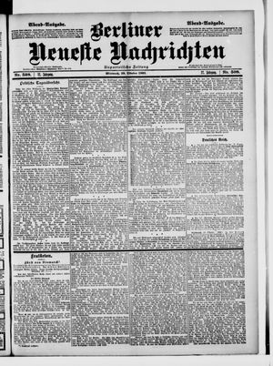 Berliner Neueste Nachrichten vom 29.10.1902