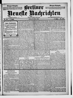 Berliner Neueste Nachrichten vom 31.10.1902