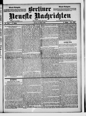 Berliner Neueste Nachrichten vom 31.10.1902