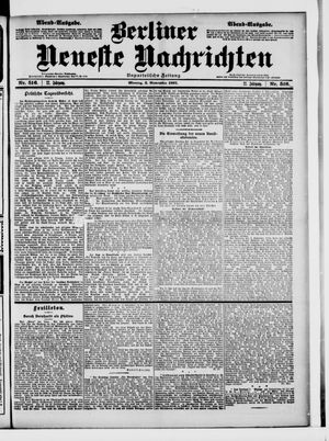 Berliner Neueste Nachrichten vom 03.11.1902