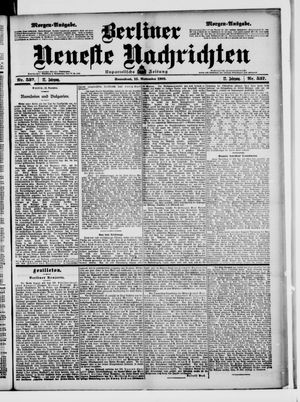 Berliner Neueste Nachrichten vom 15.11.1902