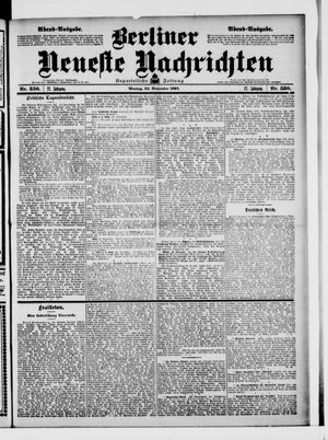 Berliner Neueste Nachrichten vom 24.11.1902