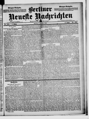Berliner Neueste Nachrichten vom 07.12.1902