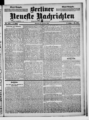 Berliner Neueste Nachrichten vom 10.12.1902