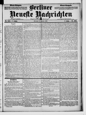Berliner Neueste Nachrichten on Dec 17, 1902