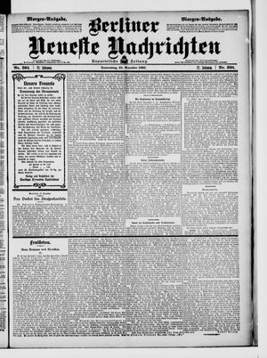 Berliner Neueste Nachrichten vom 18.12.1902