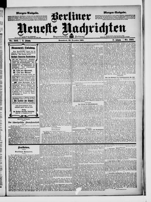 Berliner Neueste Nachrichten vom 20.12.1902