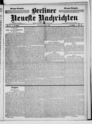 Berliner Neueste Nachrichten on Jan 4, 1903