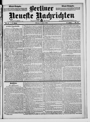 Berliner Neueste Nachrichten vom 05.01.1903