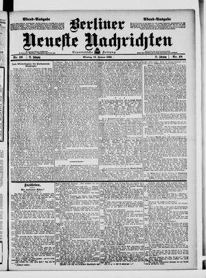 Berliner Neueste Nachrichten on Jan 12, 1903