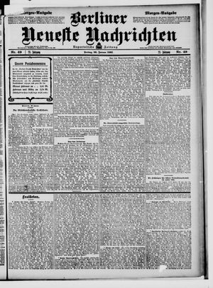 Berliner Neueste Nachrichten on Jan 30, 1903
