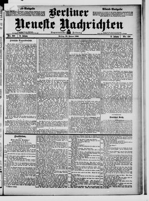 Berliner Neueste Nachrichten vom 30.01.1903