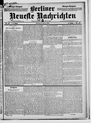 Berliner Neueste Nachrichten on Feb 4, 1903