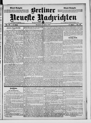 Berliner Neueste Nachrichten on Feb 14, 1903
