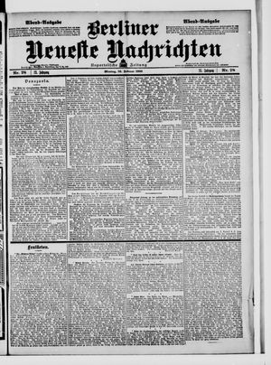Berliner Neueste Nachrichten vom 16.02.1903