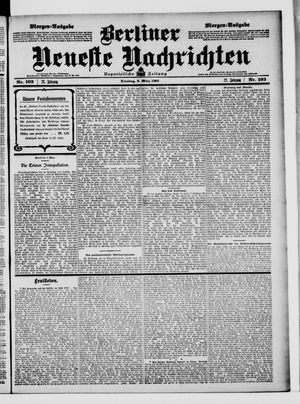 Berliner Neueste Nachrichten vom 03.03.1903