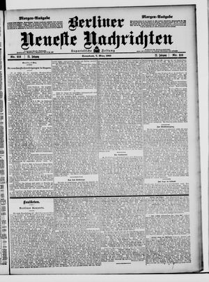 Berliner Neueste Nachrichten vom 07.03.1903