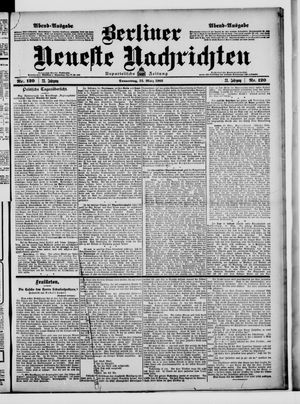 Berliner Neueste Nachrichten on Mar 12, 1903