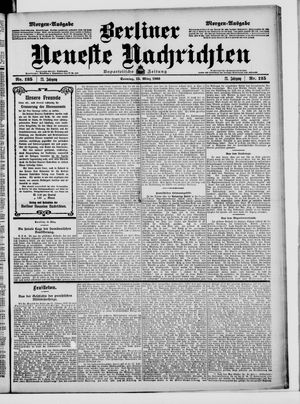 Berliner Neueste Nachrichten vom 15.03.1903