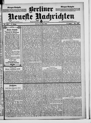 Berliner Neueste Nachrichten vom 20.03.1903
