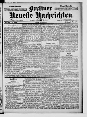 Berliner Neueste Nachrichten vom 24.03.1903