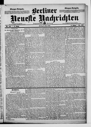 Berliner Neueste Nachrichten vom 03.04.1903