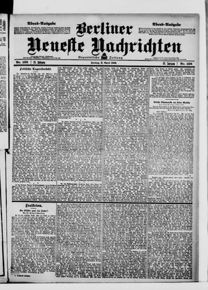 Berliner Neueste Nachrichten vom 03.04.1903