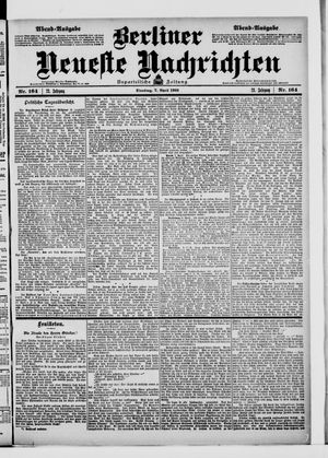 Berliner Neueste Nachrichten vom 07.04.1903