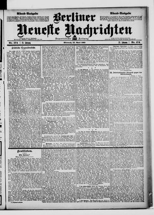 Berliner Neueste Nachrichten vom 15.04.1903