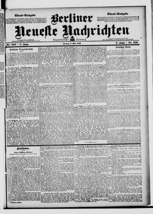 Berliner Neueste Nachrichten vom 01.05.1903