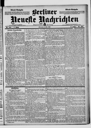 Berliner neueste Nachrichten vom 06.05.1903