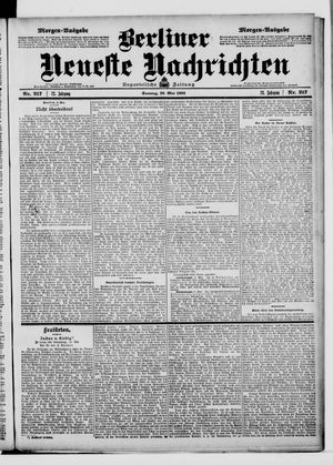 Berliner Neueste Nachrichten vom 10.05.1903