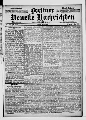 Berliner Neueste Nachrichten on May 12, 1903